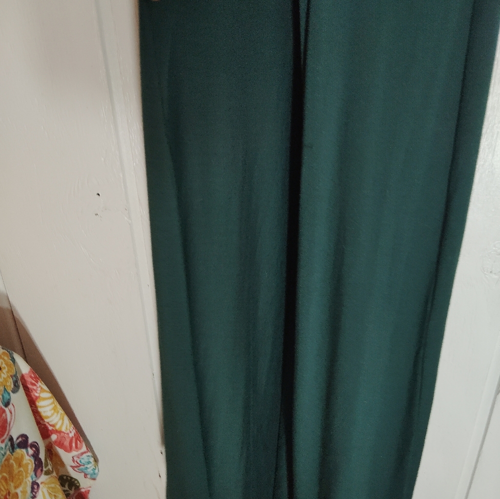 NWT!! LULU'S, Forest Green Long Sleeve Maxi Dress. Size XS - Picture 8 of 11